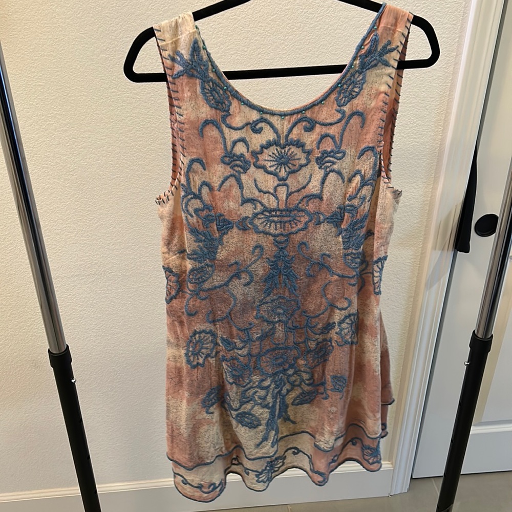 New with tags Free People In Bloom mini dress, Size Large NWT